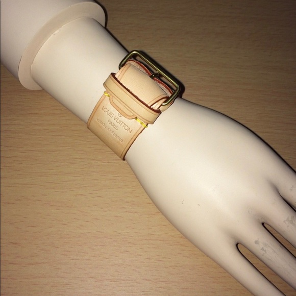 1 Pc Louis Vuitton Leather Bag Strap Belt Buckle - Picture 4 of 6